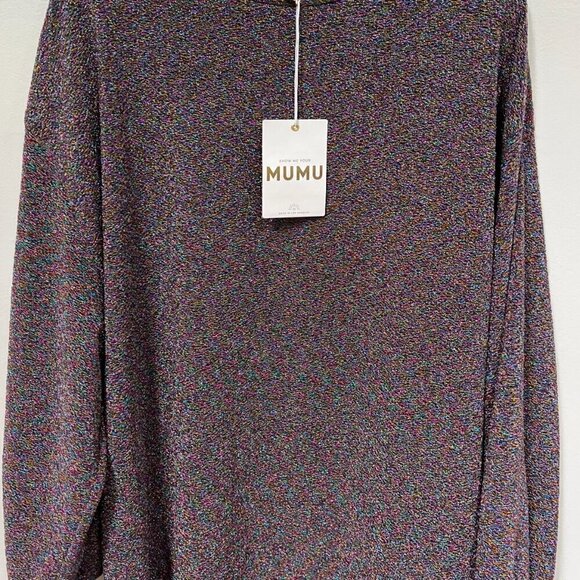 SHOW ME YOUR MUMU sure thing mini dress in rainbow shimmy shine Size S - Picture 10 of 11